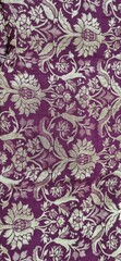 pink and purple fabric