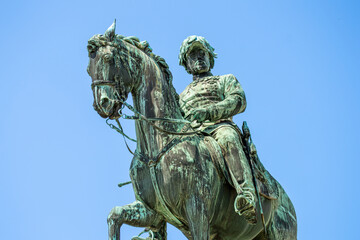 Fototapeta premium Statue of Archduke Albrecht in Vienna, Austria