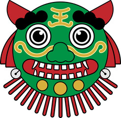 Lunar New Year items-taiwan's lion dance