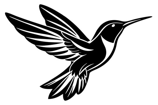 recommend clip art: hummingbird silhouette vector