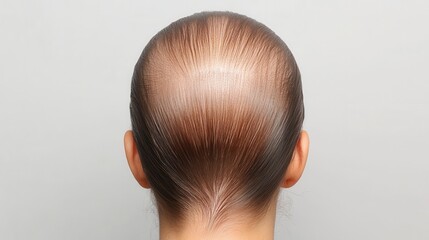 Human alopecia or hair loss