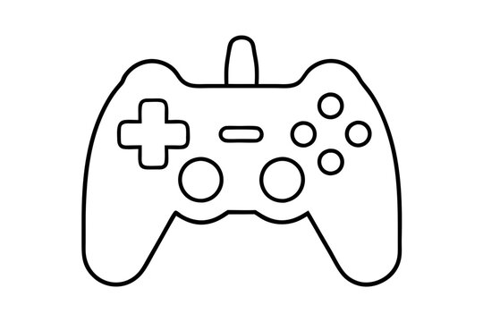 recommend clip art: game controller silhouette vector, game controller icon