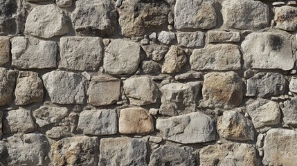 Obraz premium Full vintage stone wall texture suitable for a graphic resource.