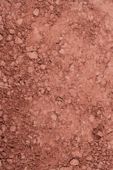 Macro brown eyeshadow, eye shadow texture