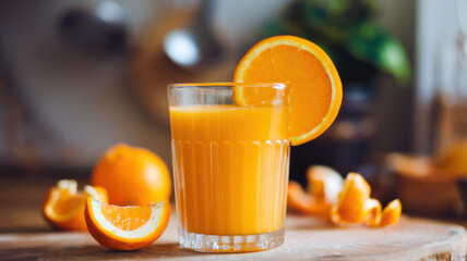 Glass Of Orange Juice