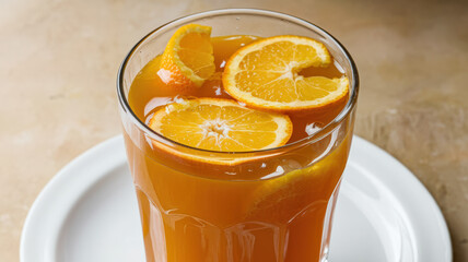Glass Of Orange Juice