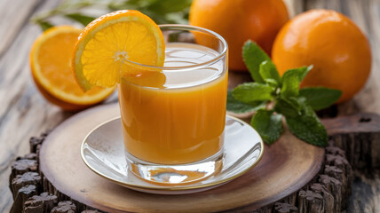 Glass Of Orange Juice
