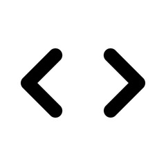 Obraz premium Bracket Plain Icon