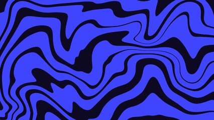 Abstract background of random blue wave line texture. Blue liquid abstract wallpaper