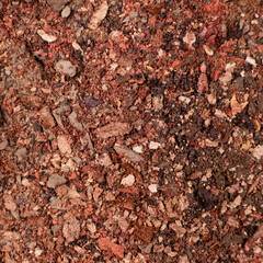 Abstract background of different shades of eye shadow