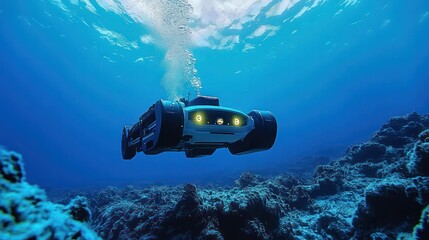 AI underwater exploration enabling autonomous vehicles to map the ocean floor