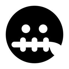 Emoji Zipper Icon