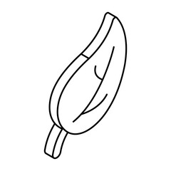 Creative design icon of leaf