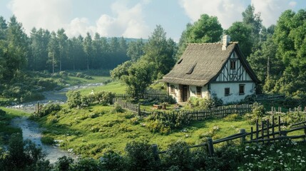 Cottage in the Woods