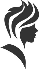A woman logo icon vector image