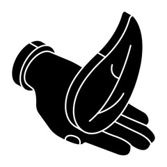 Creative design icon of leaf