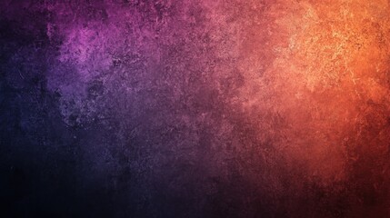 Fototapeta premium Vibrant abstract textured background in shades of purple, orange, and blue.