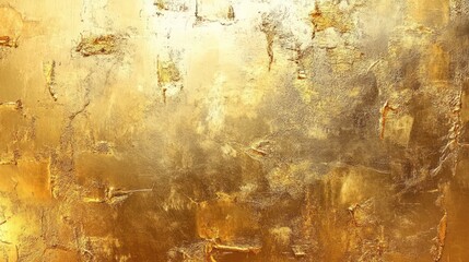 A textured golden background with intricate patterns, creating a luxurious and elegant ambiance.