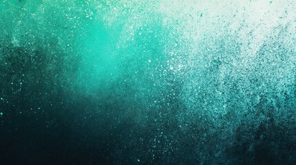 Obraz premium A vibrant abstract texture showcasing a gradient of turquoise and teal hues, creating a tranquil and refreshing atmosphere.