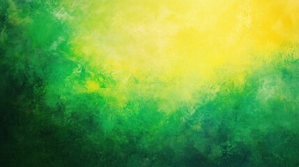 Fototapeta premium A vibrant abstract background featuring shades of green and yellow, creating a fresh and lively atmosphere.