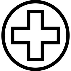 Single isolated icon with outline style icon on white background