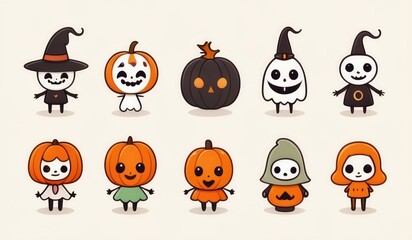 halloween iconic characters