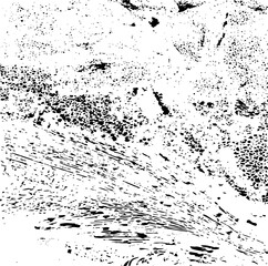 Rough black and white texture vector. Distressed overlay texture. Grunge background. Abstract textured effect. Vector Illustration. Black isolated on white background. EPS10.