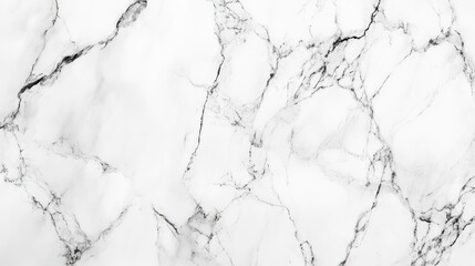 Elegant white marble surface with subtle gray veining.