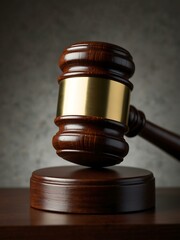 Auctioneer’s gavel midair symbolizing high-stakes auctions and sales