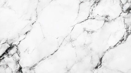 Fototapeta premium Elegant white marble background with subtle gray veining.