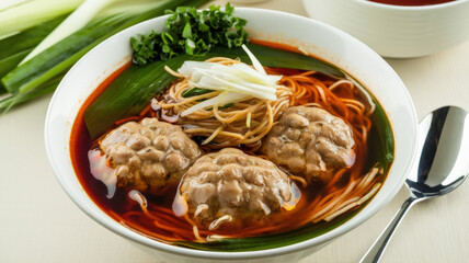 A Bowl Of Bakso Soup