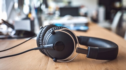 Headset With A Microphone