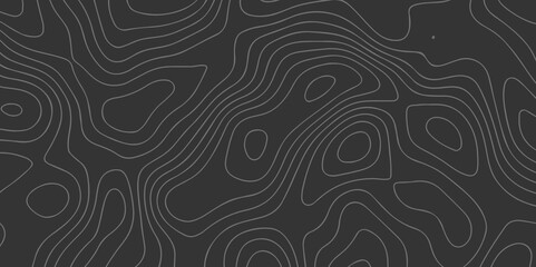 Abstract background , Topographic map background geographic line map with elevation assignments.  Geographic mountain relief.