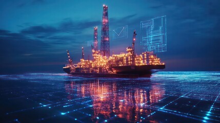 Oil and gas technology innovations such as digital monitoring systems in energy production