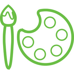 Single isolated icon with outline style icon on white background