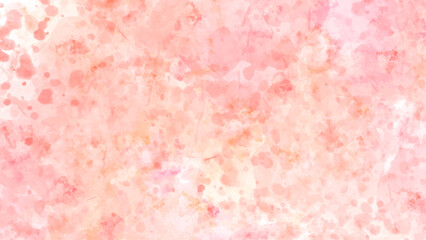 Fototapeta premium spring pink watercolor texture abstract or natural grunge hand paint background.