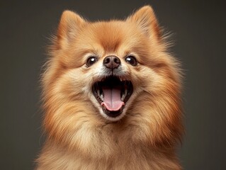 Obraz premium studio dog photo 