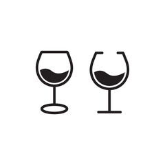 glass of wine icon