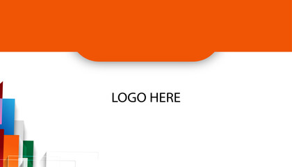 Fototapeta premium Set of modern Double-sided creative business card vector design .