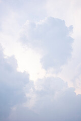 blue sky with clouds