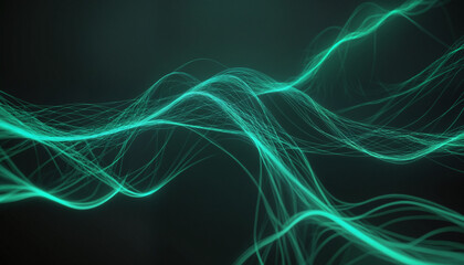 Obraz premium Web of neural connections, intelligence, abstract,geometric art, brainwaves