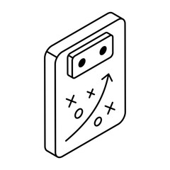 Premium download icon of tic tac toe 