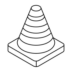 Trendy vector design of r cone