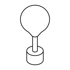 Modern design icon of joystick 