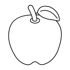 A perfect design icon of apple