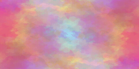 abstract colorful background with bokeh .Delicate sepia background with paint stains watercolor texture .subtle watercolor pink yellow blue gradient illustration.	