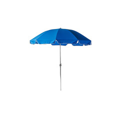 Obraz premium Photograph of a beach umbrella with a pole, cut out