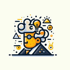 illustration of a idea