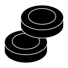 Modifiable icon of weight plates 