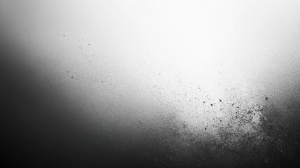 A dramatic black and white abstract background with a gradient of light and dark textures, perfect for artistic and creative projects.